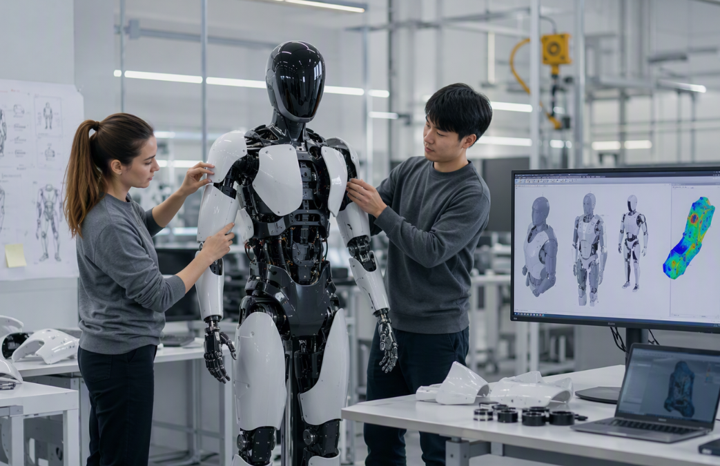 2026人形机器人外壳开模前不查这3项?量产必然返工(1) 2026人形机器人外壳开模前不查这3项?量产必然返工(1)